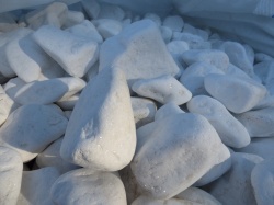 Kamień Śnieżno-Biały do gabionów 8-15 cm